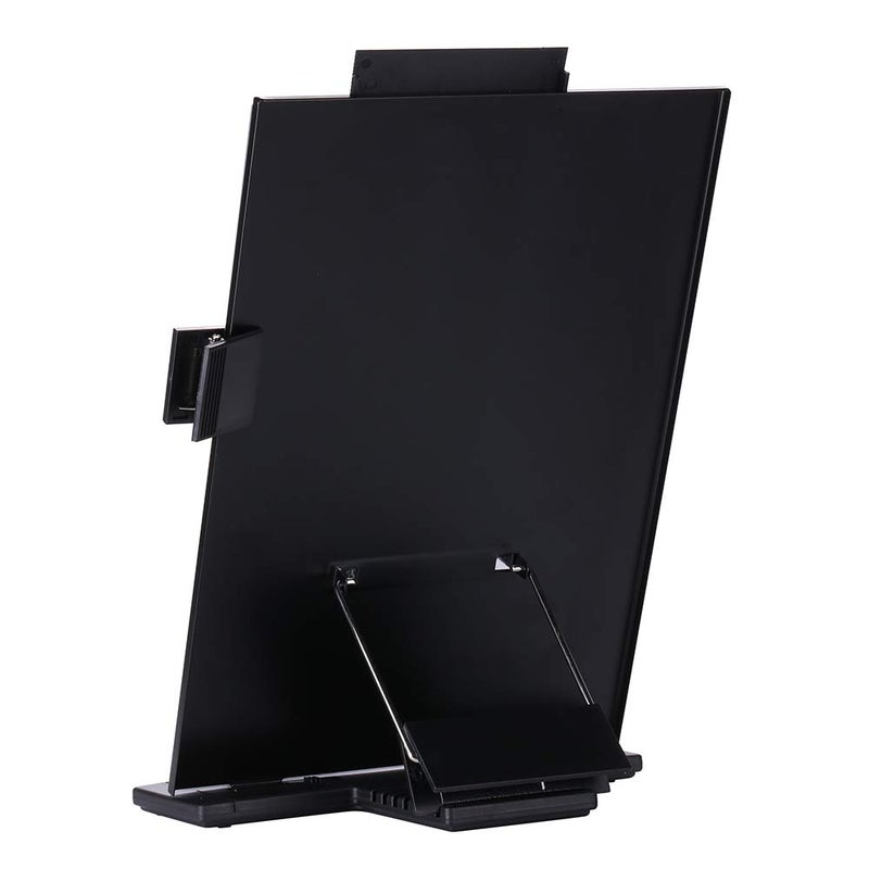 Abankey KLOUD CityBlack Metal Desktop Document Book Holder with 7 Adjustable Positions (Lost ocean-SJ981) - Image 2
